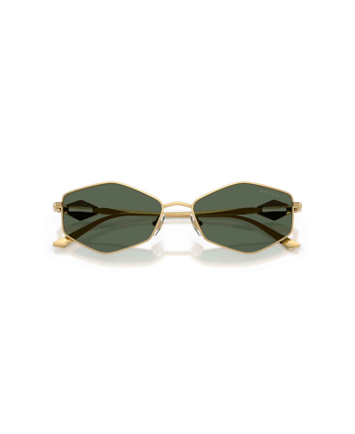 Женские солнцезащитные очки Jimmy Choo Sunglasses, JC4017, цвет: Золотой — фото 2