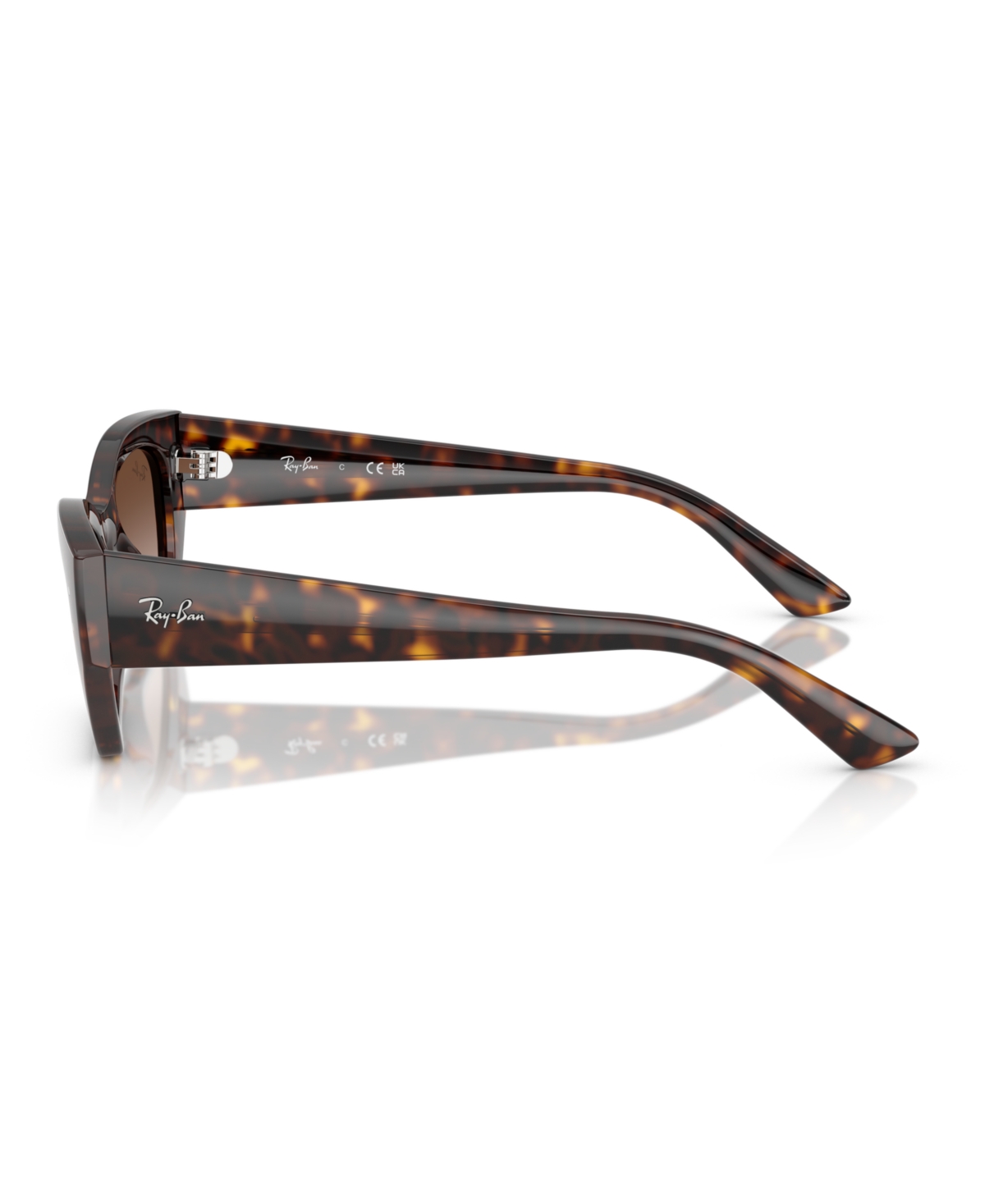 Ray Ban Rb2201 Cat-eye Frame Sunglasses In Havana
