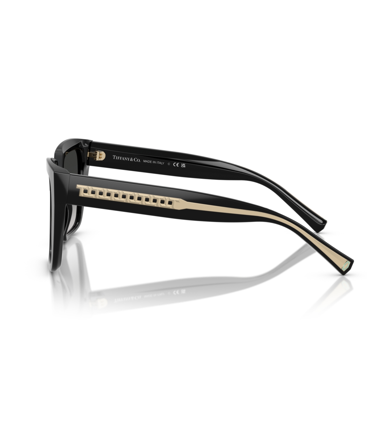 Tiffany & Co . 55mm Gradient Square Sunglasses In Black