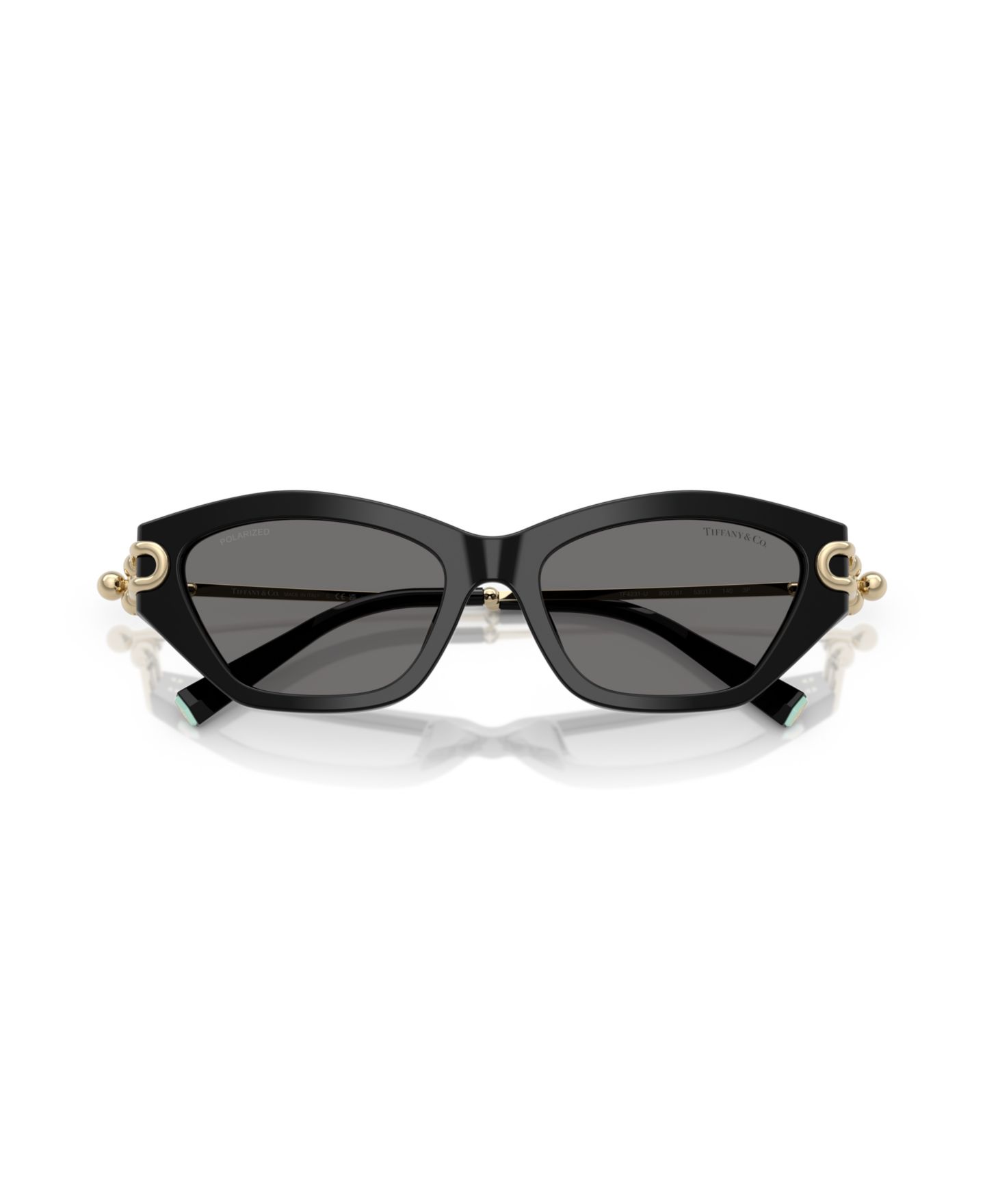 Женские солнцезащитные очки Tiffany & Co. Polarized Sunglasses, TF4231U, цвет: Чёрный — фото 3