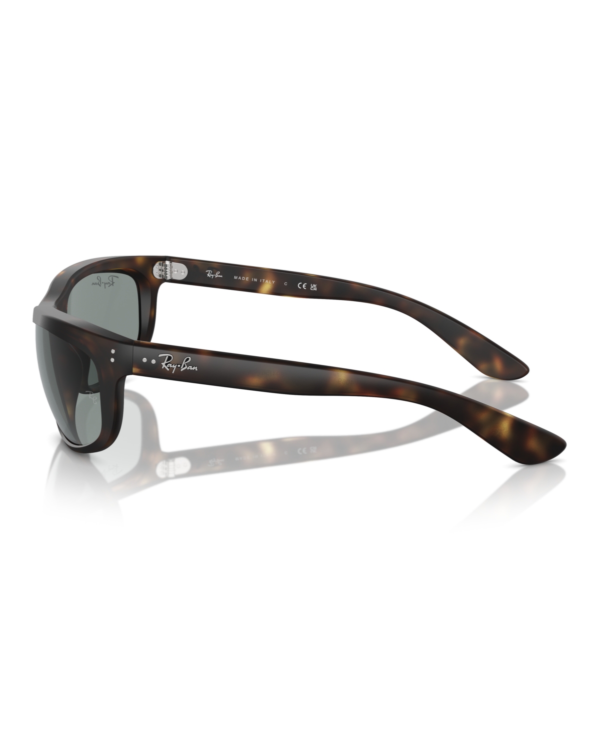 Ray Ban Balorama Sunglasses Havana Frame Blue Lenses 62-19 In Havana