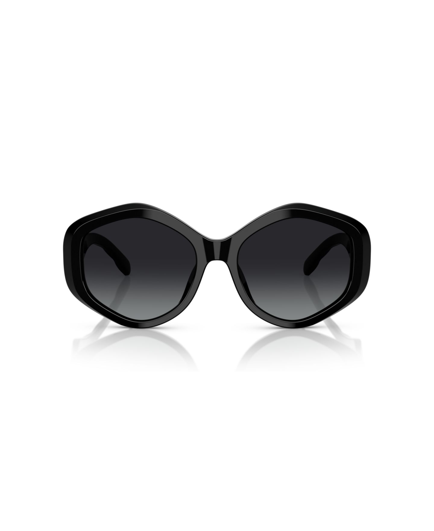 Женские солнцезащитные очки Tory Burch Polarized Sunglasses, TY7217U, цвет: Чёрный — фото 5