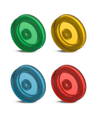 Harry Potter House Crests Tumbler Glasses with Lids, Set of 4