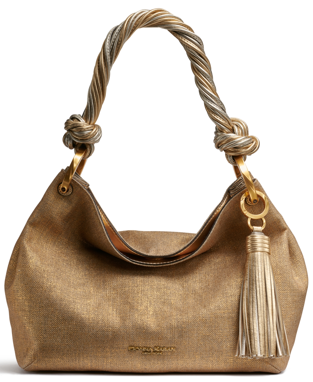 Glenwood Small Metallic Shoulder Bag - Gold