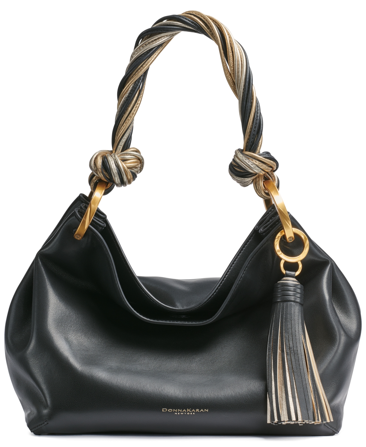 Glenwood Small Shoulder Bag - Black, Gold