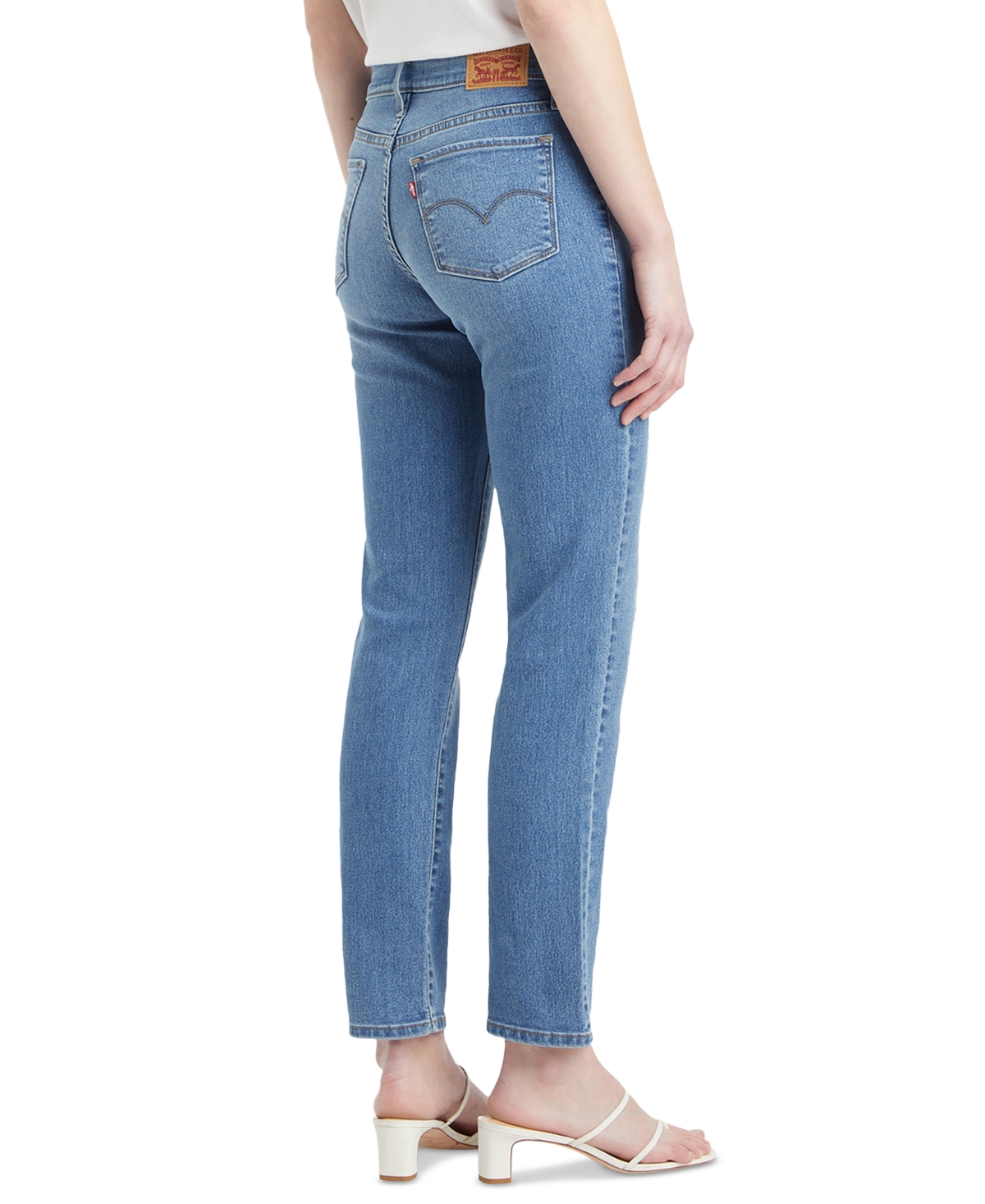 LEVI'S WOMEN'S MID-RISE 312 SHAPING SLIM-LEG JEANS 