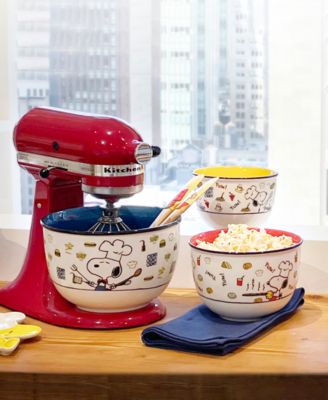 Chef Snoopy Bowls, Set of 3