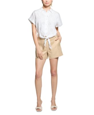 GUESS - Women's Isabeau High-Rise Shorts