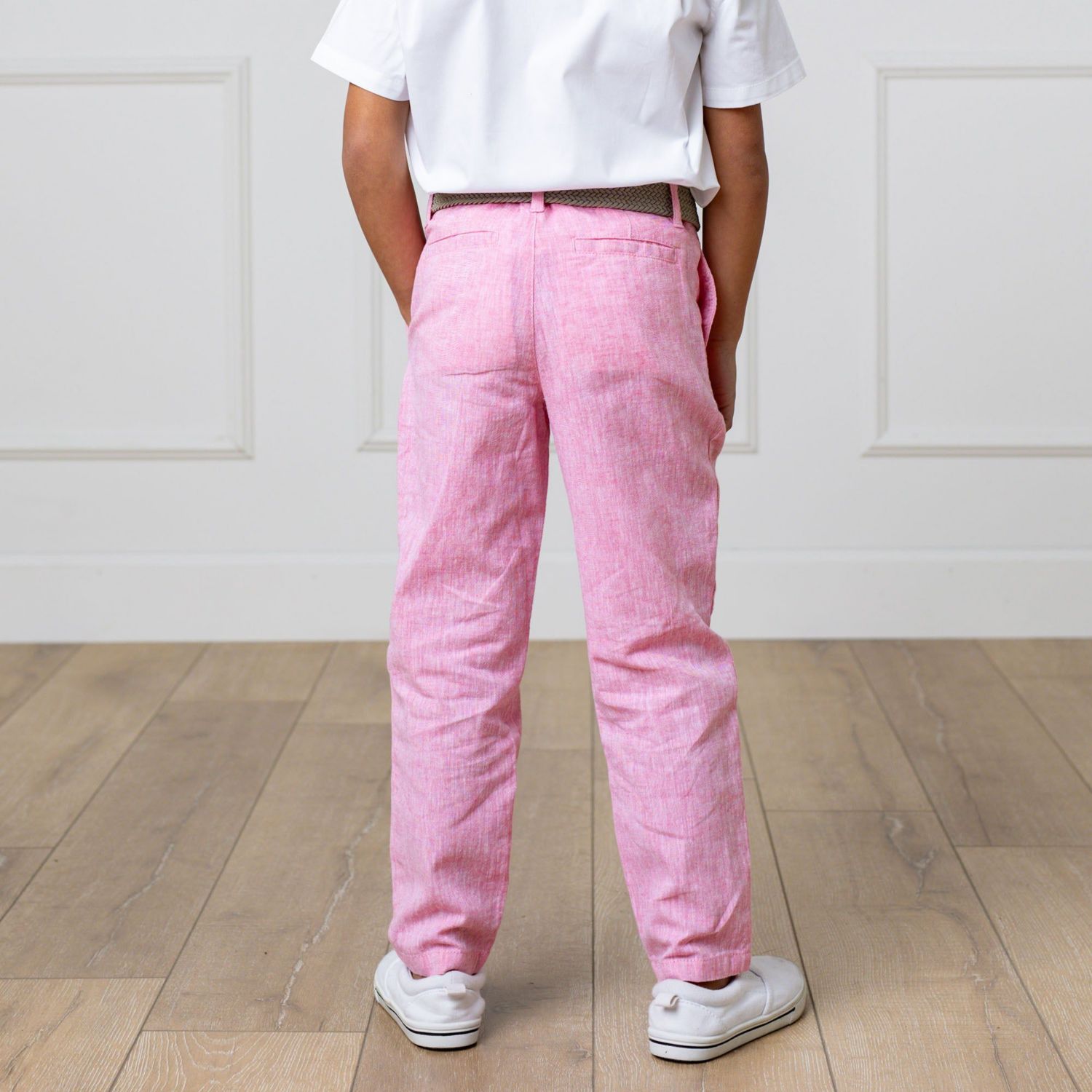 Big Boys Hope and Henry Heirloom Linen Suit Pant
