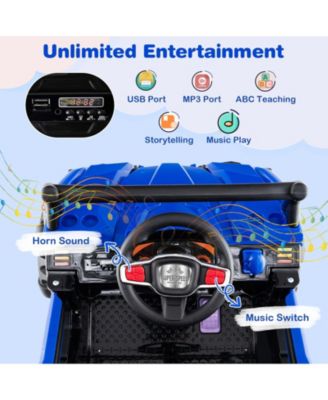 12V Battery Powered Electric Vehicle with Remote Control and 3 Speeds