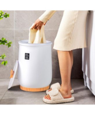 20L Large Heated Towel Warmer with LED Display and Button Control