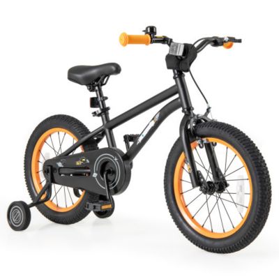 Kids Bike Sport Bicycle for 4-7 Years Old with Adjustable Seat, Reflectors, and Training Wheels for a Safe and Fun Ride