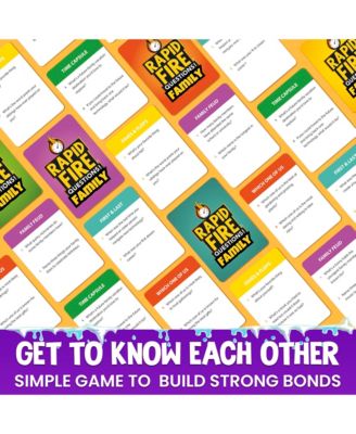 Kids Conversation Cards Game – Icebreaker Questions for Ages 8-12, Family and Party Card Game for Social Skills and Interaction