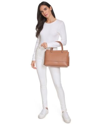 Bianca Triple Compartment Convertible Satchel