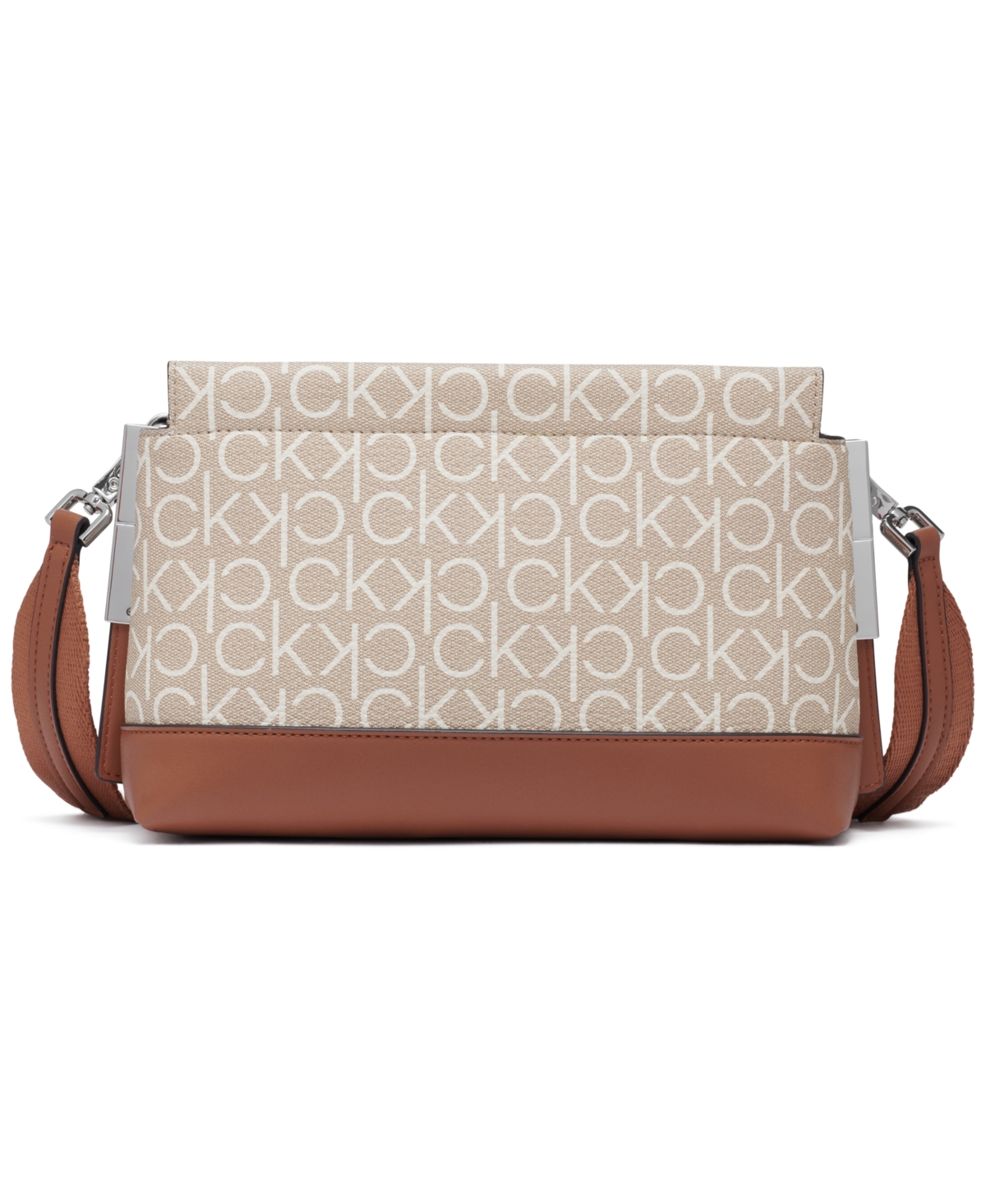 Calvin Klein Bianca Signature Adjustable Crossbody Bag