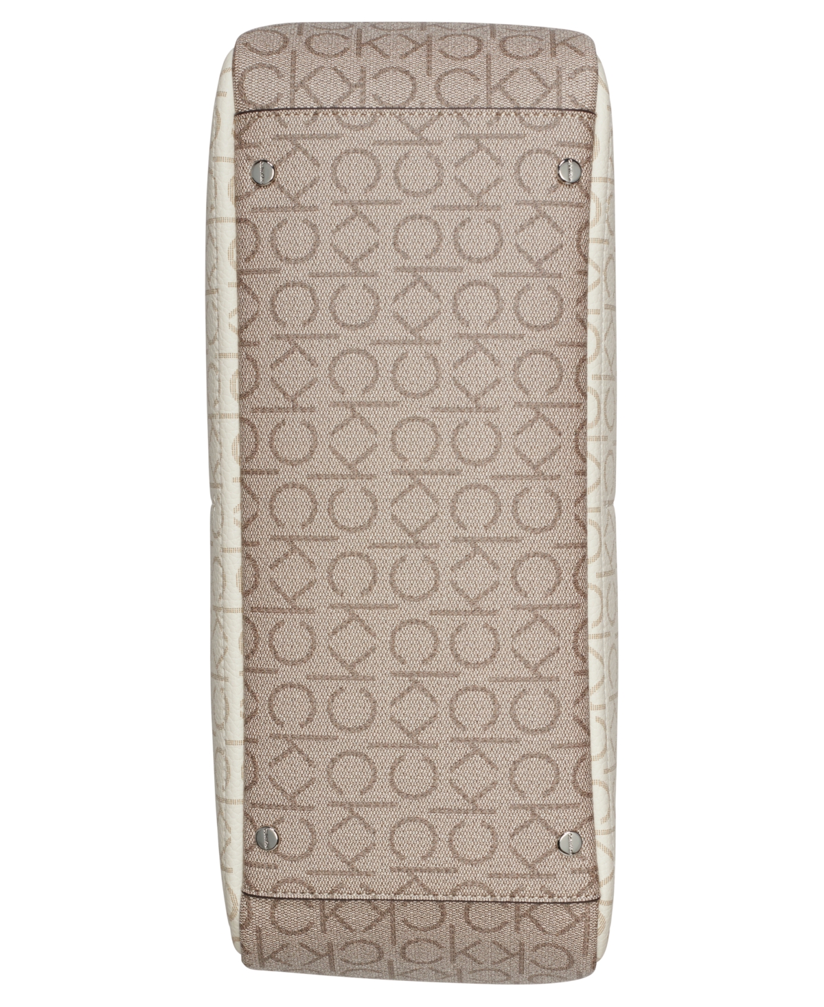 Calvin Klein Zoe Large Tote Bag In Vanilla,khaki,dusty Blue