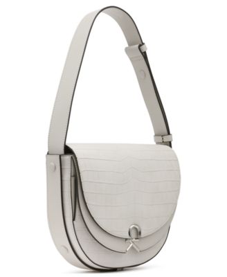 Crisell Soft Croco Saddle Crossbody