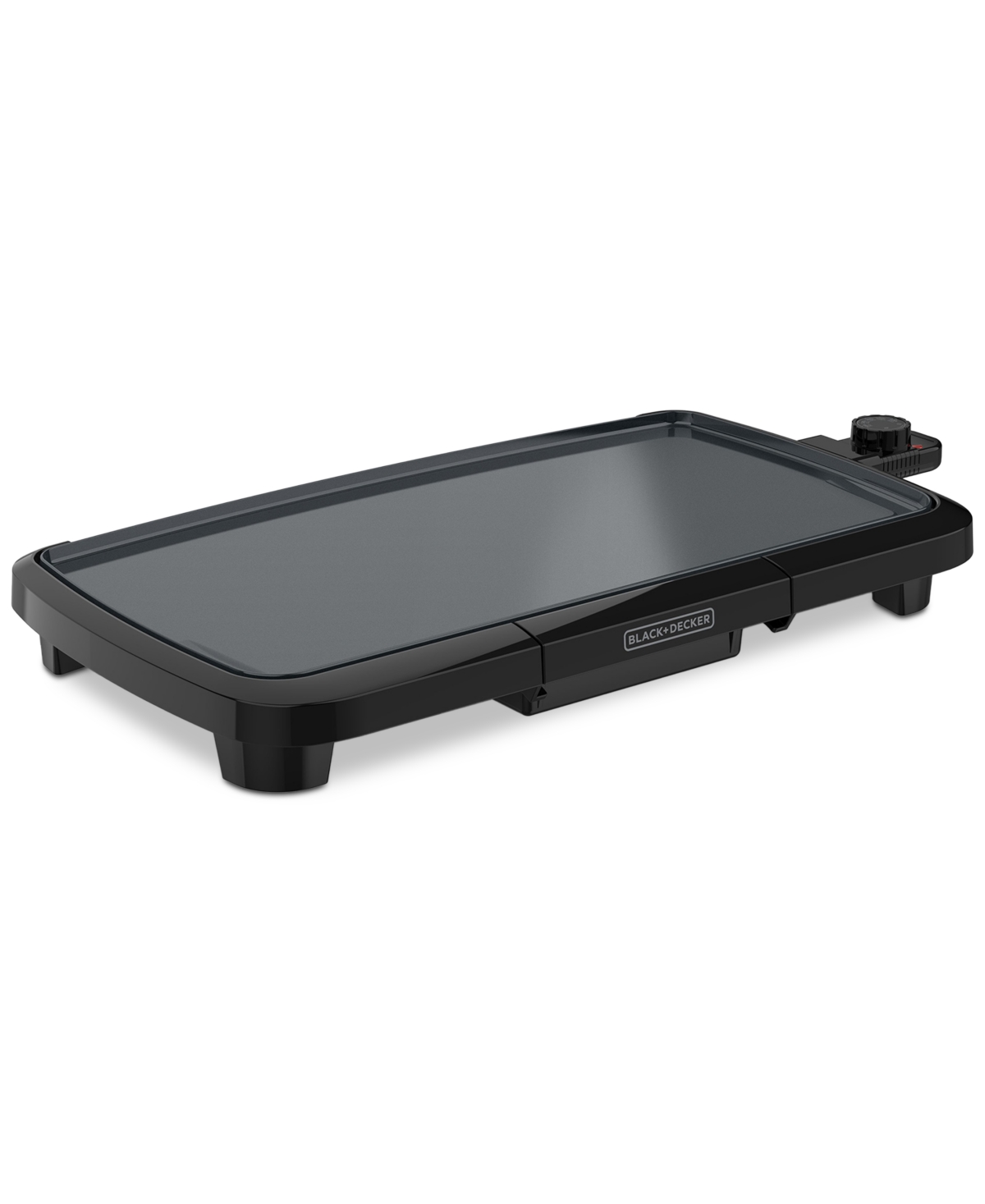 Black & Decker 11" X 20" Nonstick Electric Griddle In Black