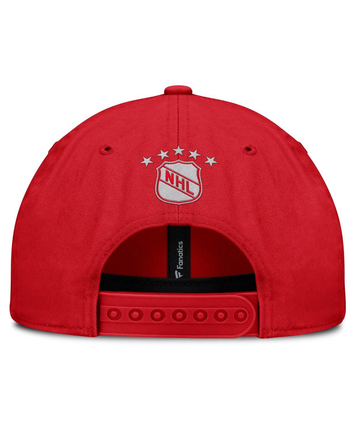 Fanatics Men's Red Detroit Red Wings Decades Collection Adjustable Hat In Red