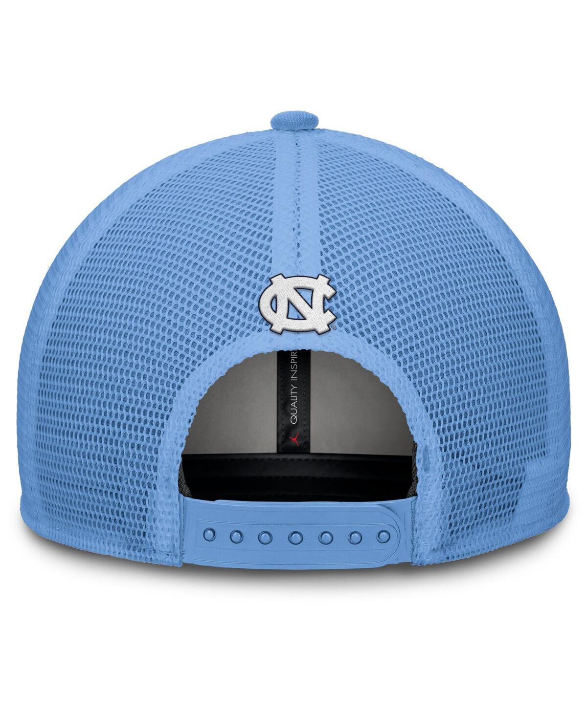 JORDAN MEN'S LIGHT BLUE NORTH CAROLINA TAR HEELS RISE ADJUSTABLE HAT 
