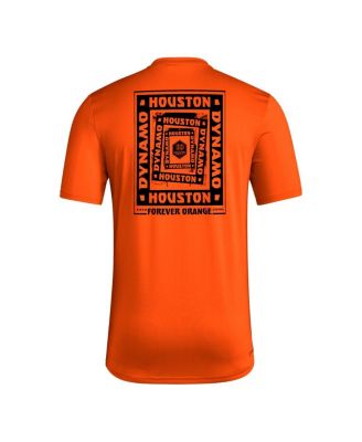 Men's Orange Houston Dynamo FC Local Wrap T-Shirt