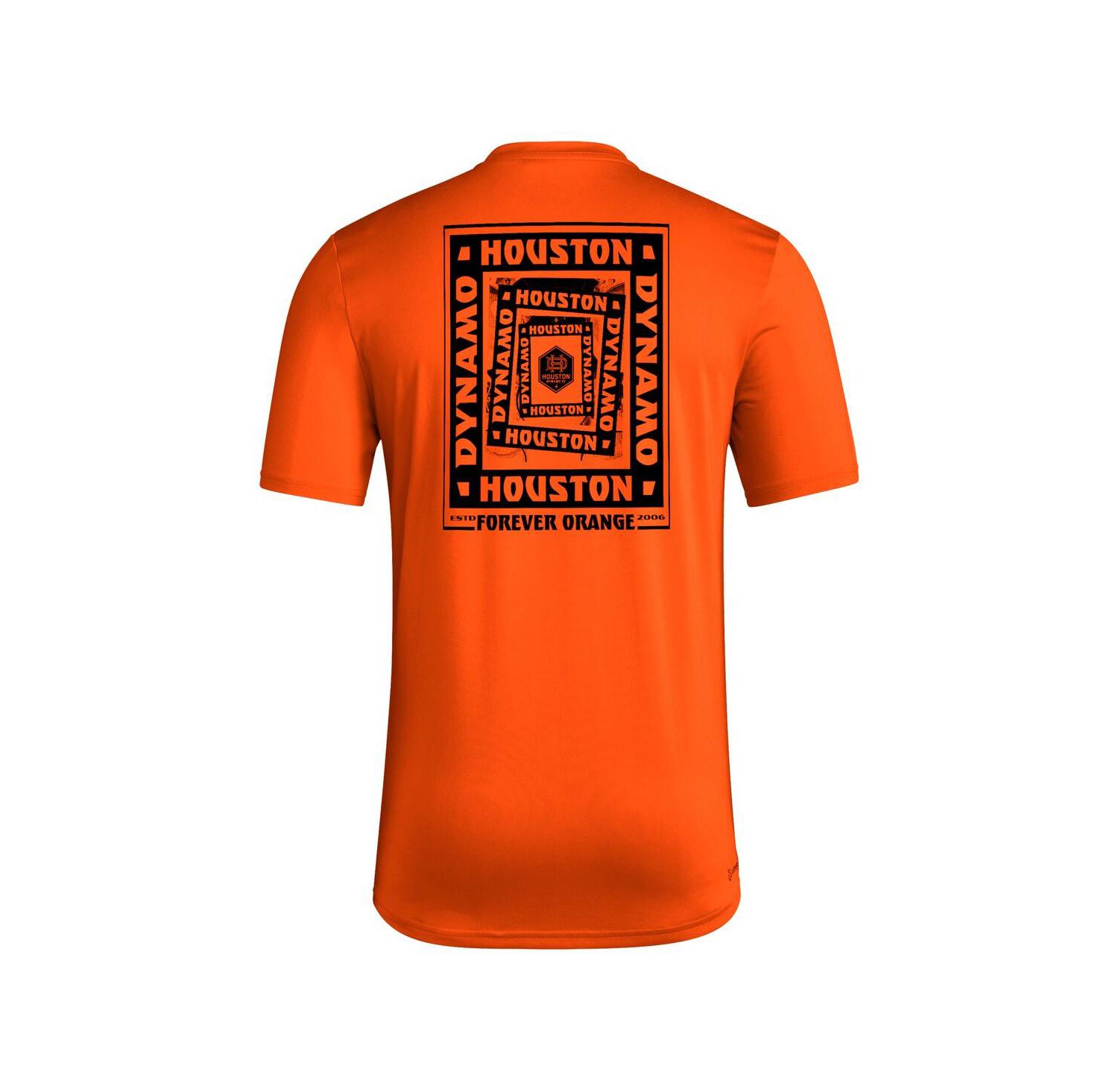 Men's Orange Houston Dynamo FC Local Wrap T-Shirt