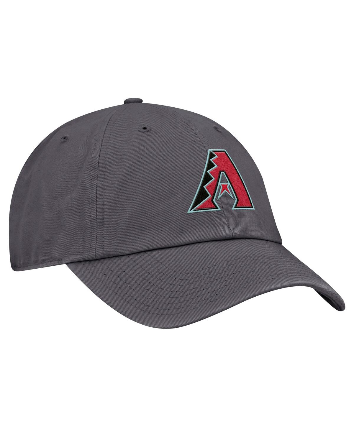 Nike Men's Gray Arizona Diamondbacks Club Adjustable Hat In Gray