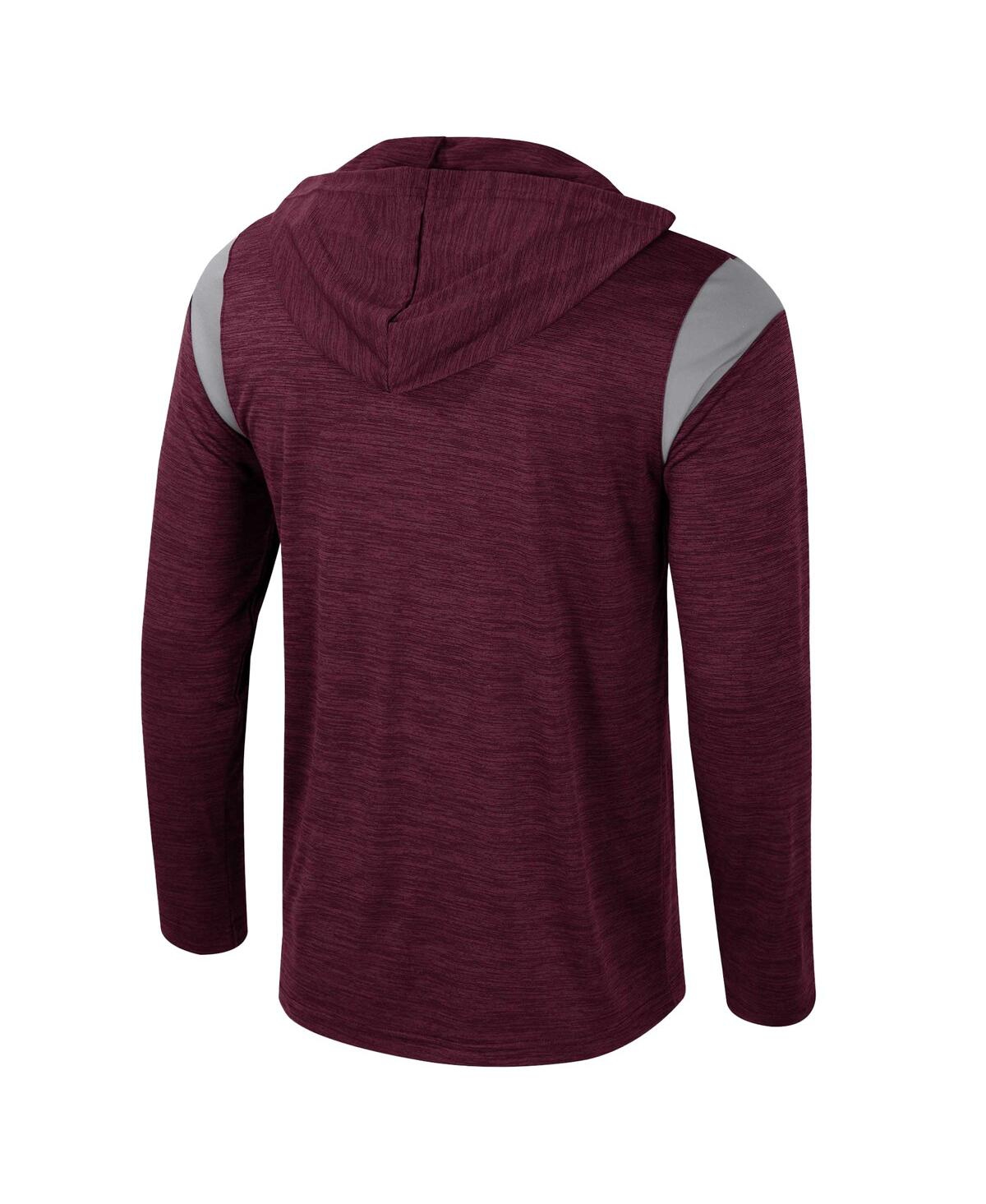 Colosseum Men's Maroon Texas A & M Aggies Dozer Half-zip Windshirt In Maroon