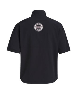 Men's Black Texas A&M Aggies 2024 Half-Zip Short Sleeve Training Jacket
