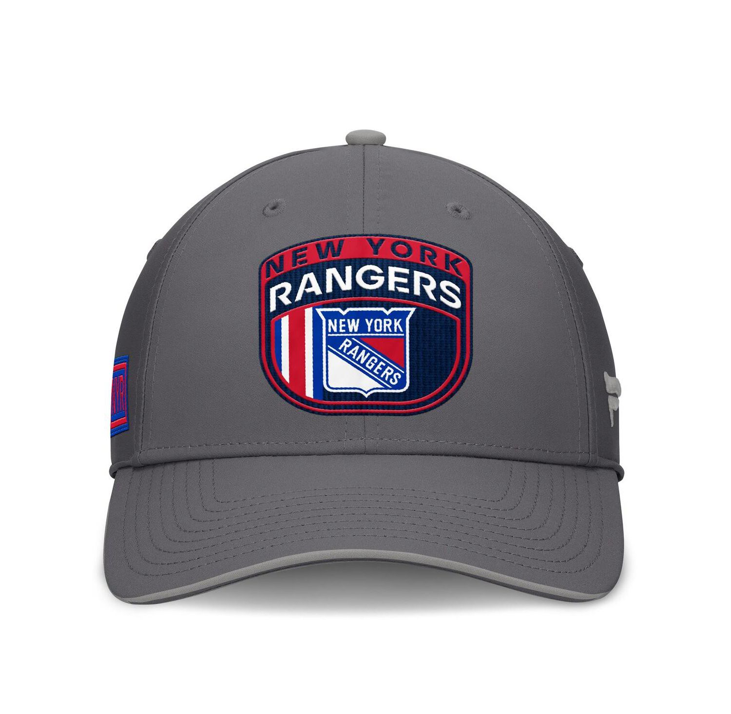 Men's Gray New York Rangers Home Ice Flex Hat