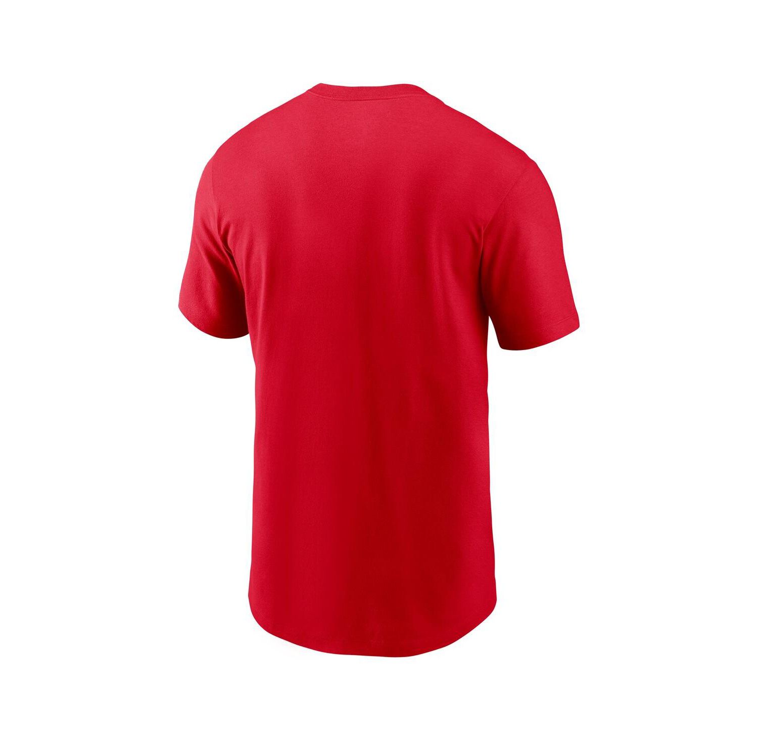 Men's Red Arizona Wildcats Basketball Logo T-Shirt