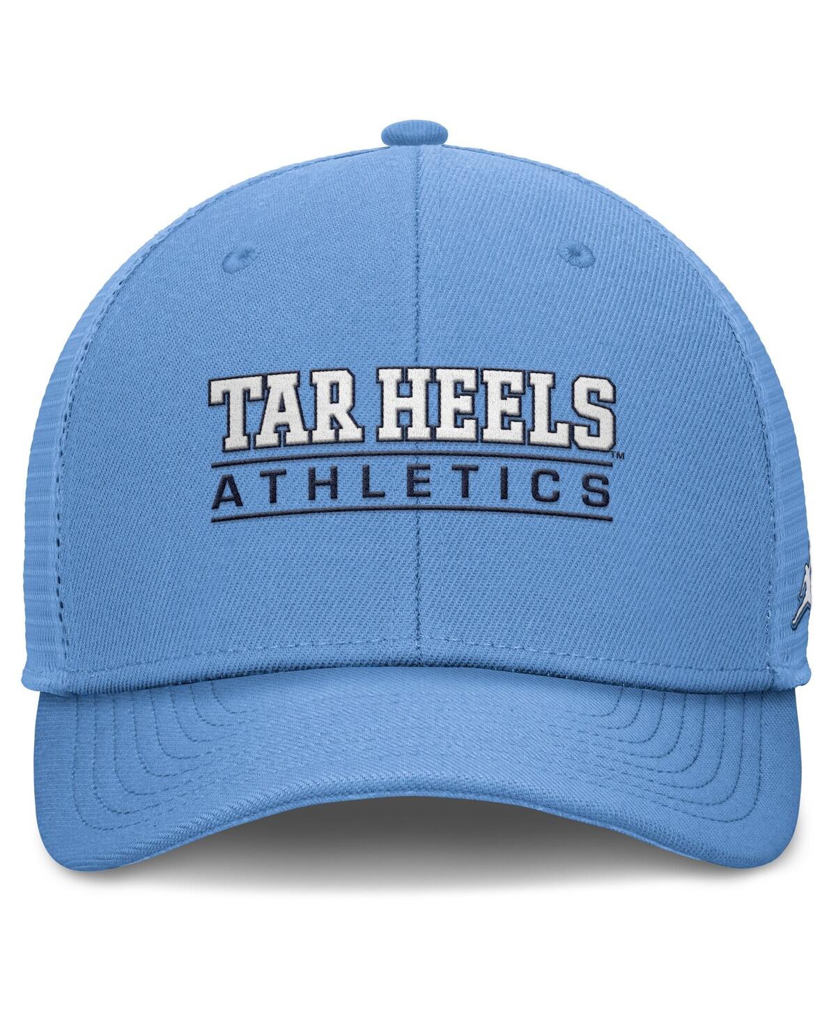JORDAN MEN'S LIGHT BLUE NORTH CAROLINA TAR HEELS RISE ADJUSTABLE HAT 
