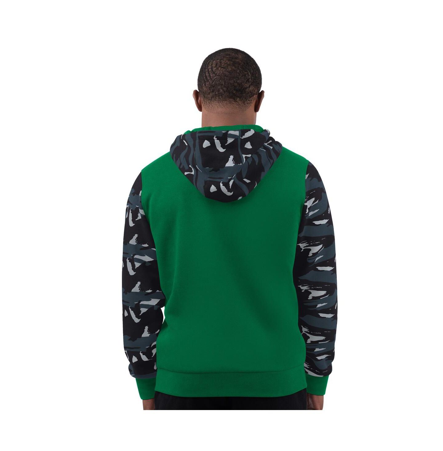 Мужское худи Starter Kelly Green Philadelphia Eagles Thursday Night Gridiron Vintage Logo Full-Zip — фото 2