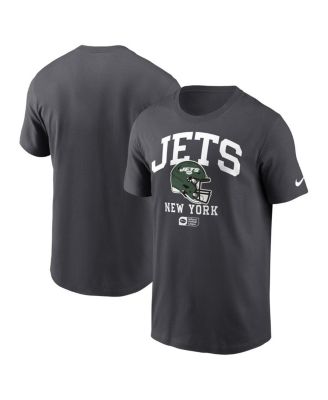 Nike - Men's Anthracite New York Jets Helmet Essential T-Shirt