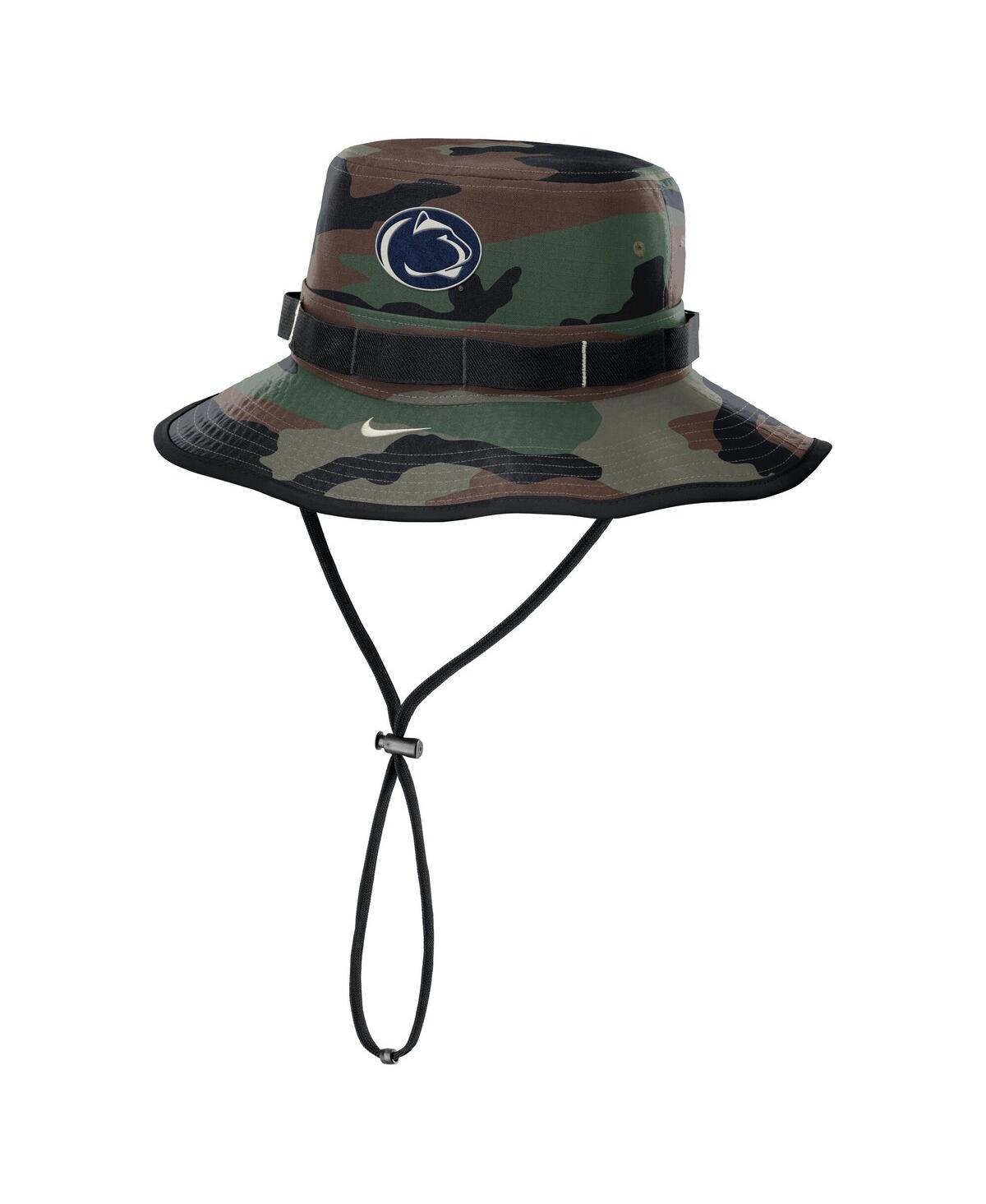 Nike Men's Camo Penn State Nittany Lions 2024 Military Appreciation Apex Bucket Hat In Camo