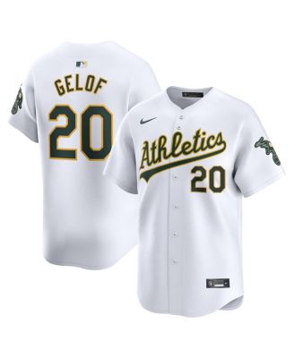 Nike - Men's  Zack Gelof White Athletics Home Limited Player Jersey