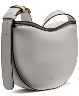 Valley Stream Leather Buckle Crossbody with Adjustable Strap
