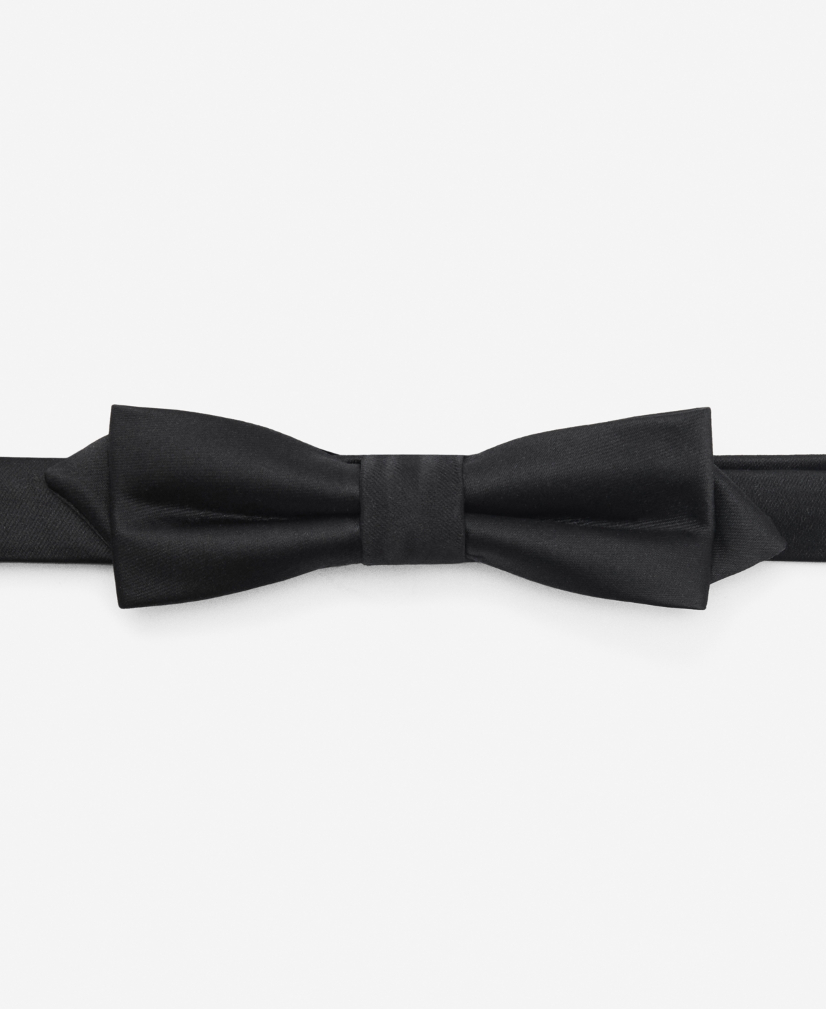 Men's Classic Diamond Bow Tie - Black