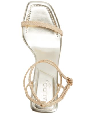 Women's Dime Strappy Square-Toe Dress Sandals