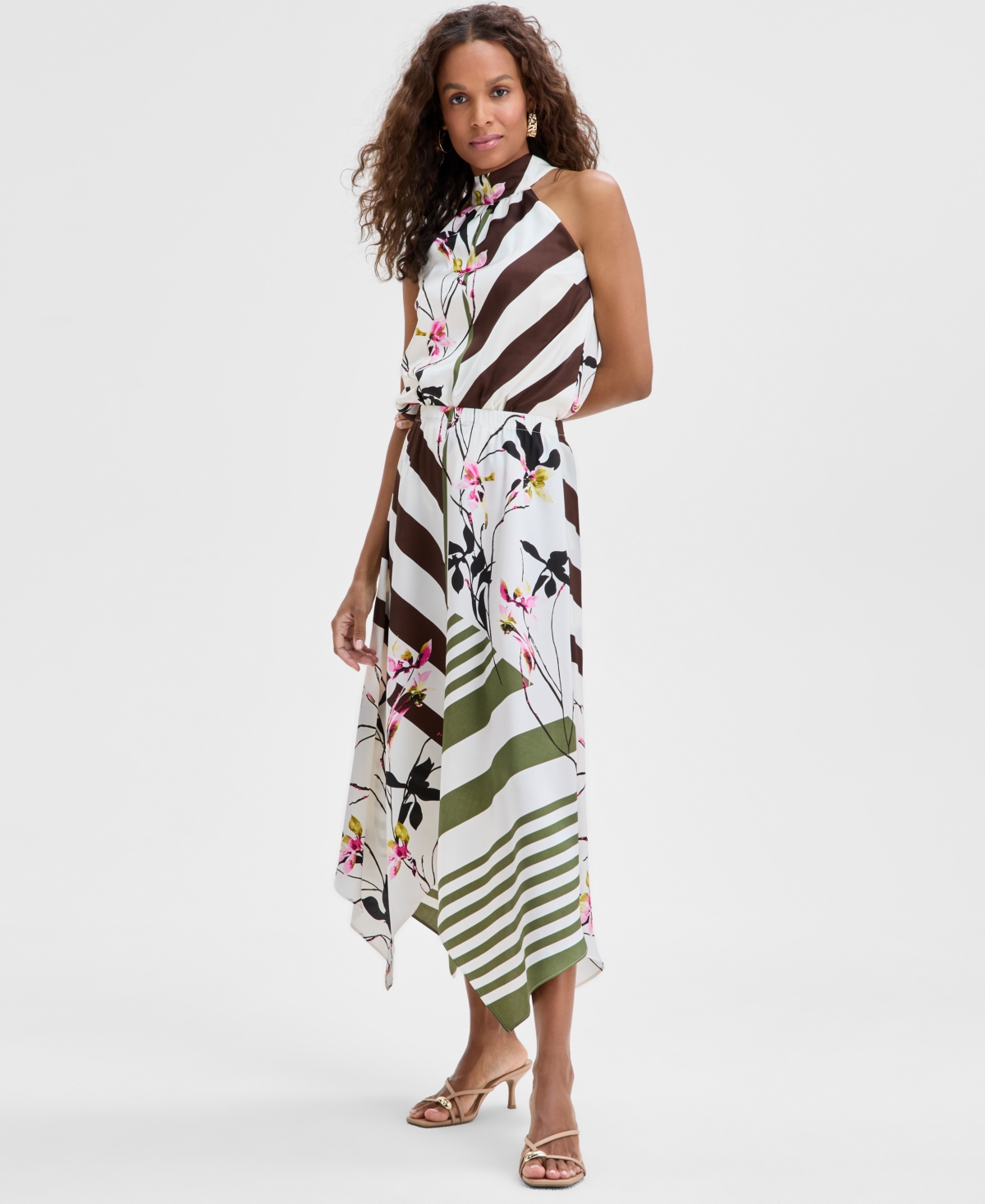 INC INTERNATIONAL CONCEPTS WOMEN'S HANDKERCHIEF-HEM SKIRT, EXCLUSIVELY AT MACY'S 