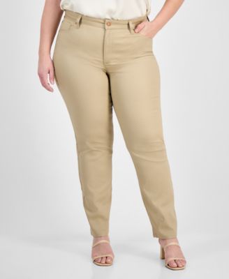 Plus Size Lexington Straight-Leg Jeans 