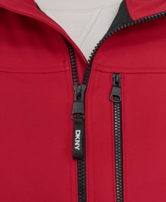 Men's Zip-Front Hooded Logo Jacket