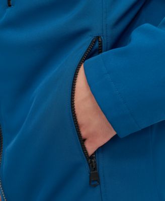 Men's Zip-Front Hooded Logo Jacket