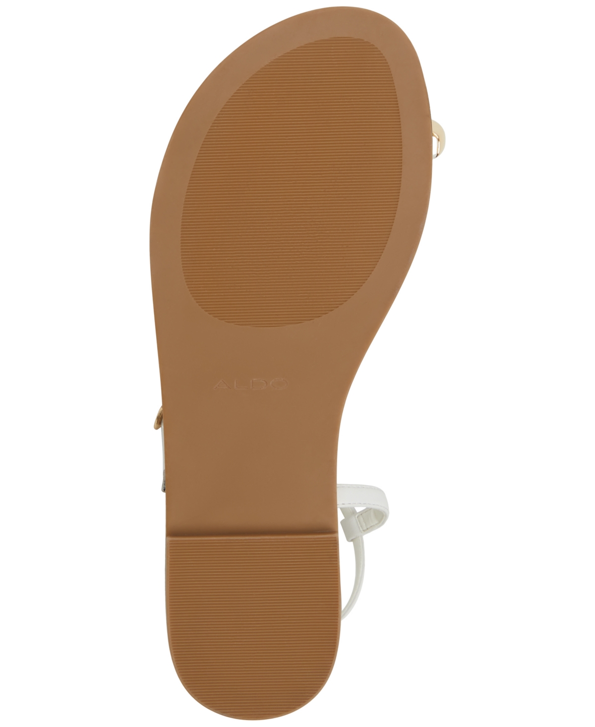 Aldo Jomali Ankle Strap Sandal In White