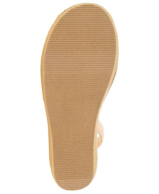 Women's Fine Glass Mesh Wedge Sandals