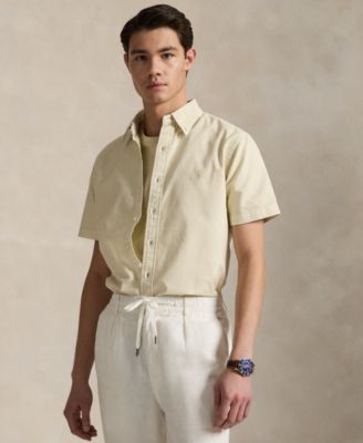 Polo Ralph Lauren - Men's Classic-Fit Mineral-Dyed Oxford Shirt
