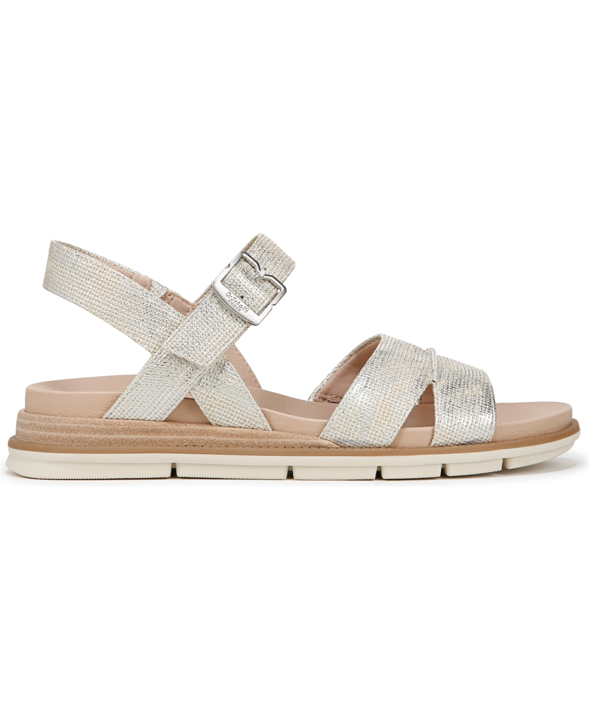 DR. SCHOLL'S WOMEN'S TIMELESS FUN OPEN ROUND TOE STRAPPY SANDALS 