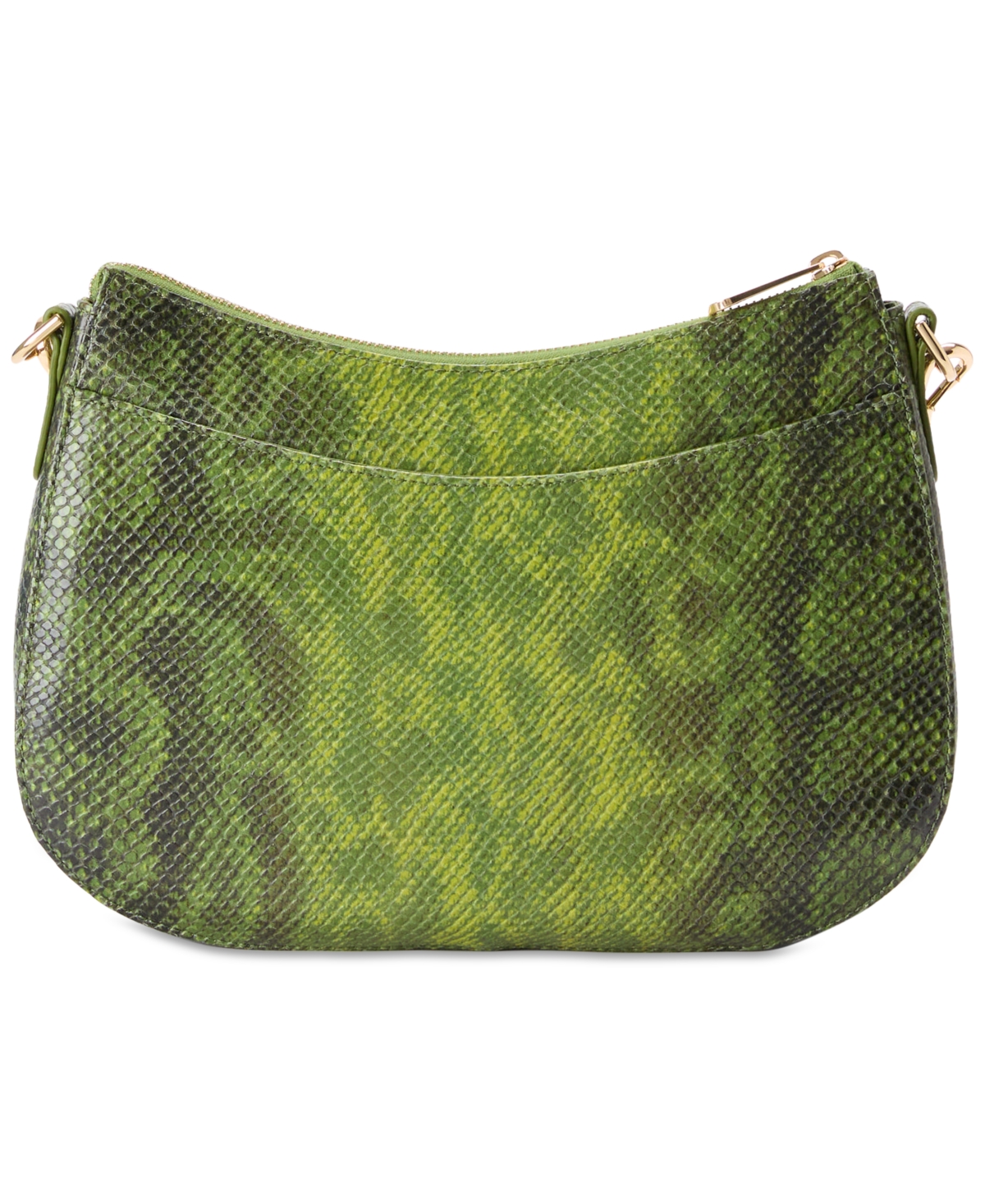 Brahmin Mod Shayna Fern Cassatt Small Leather Crossbody In Fern
