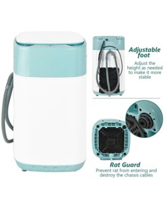 8lbs Portable Fully Automatic Washing Machine with Drain Pump