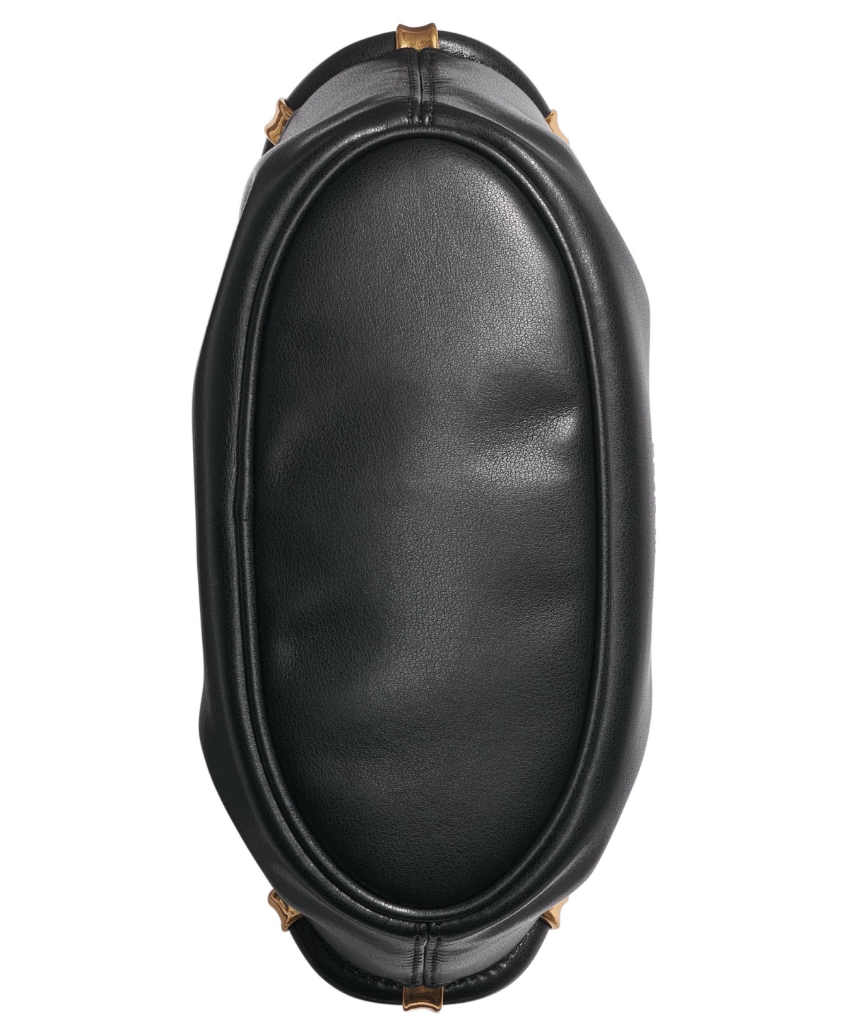 Donna Karan Chiffon Mini Crossbody Bag In Black,gold